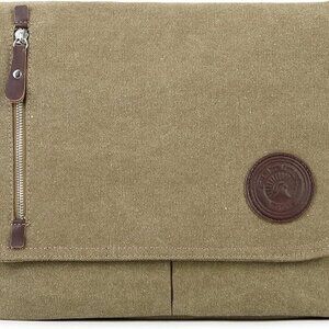 Canvas Small Messenger Bag Vintage Shoulder bag Everyday Purse Crossbody bag for